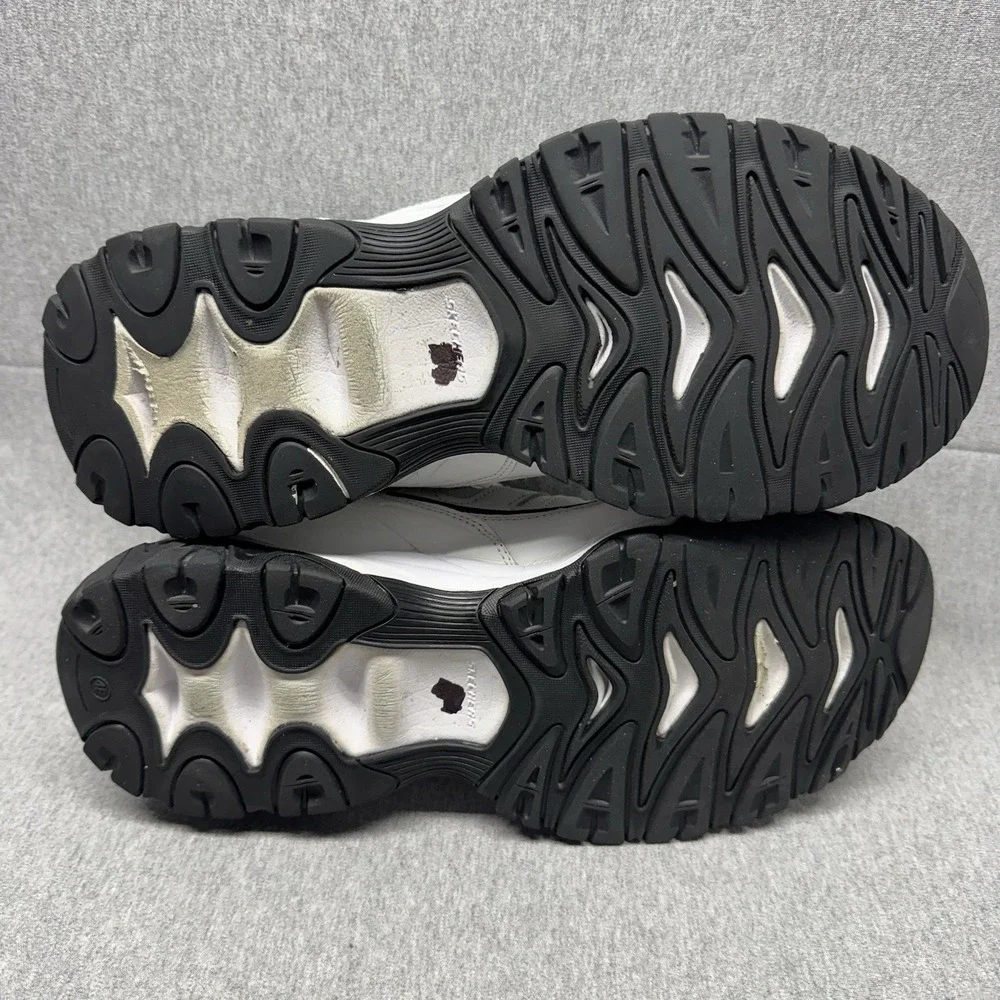 Skechers Energy Afterburn Shoes Mens 12 Extra Wide White Athletic Gym Sneakers